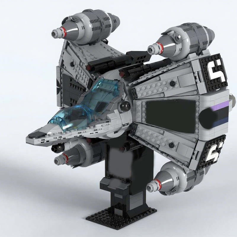 Lego Set Creator - 1520 Peças MOC Space Battle Gunstar