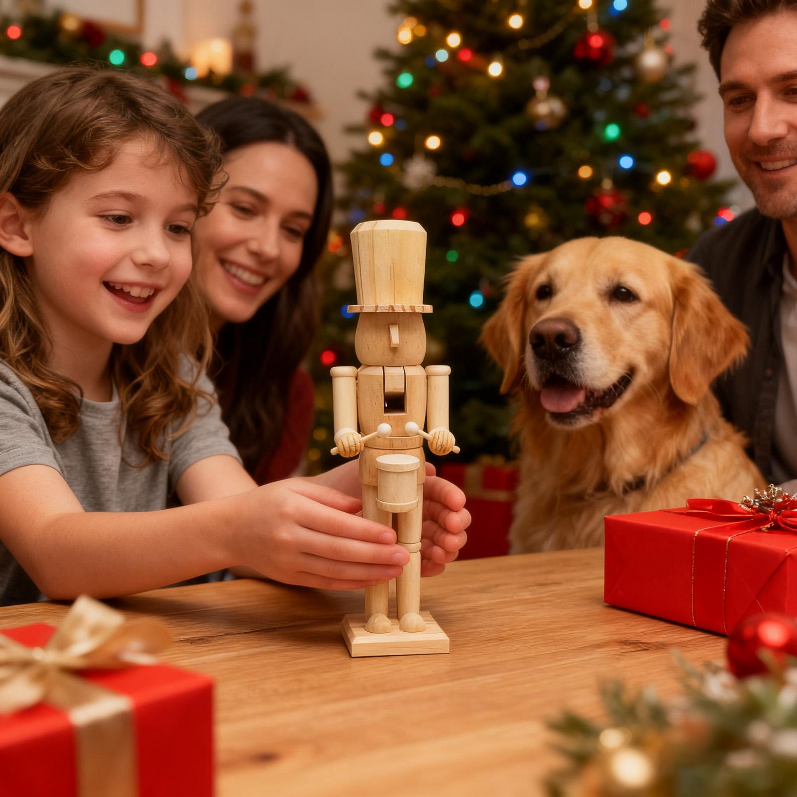 Nutcracker Figurine - Quebra-nozes figuras 38cm estatueta festiva de