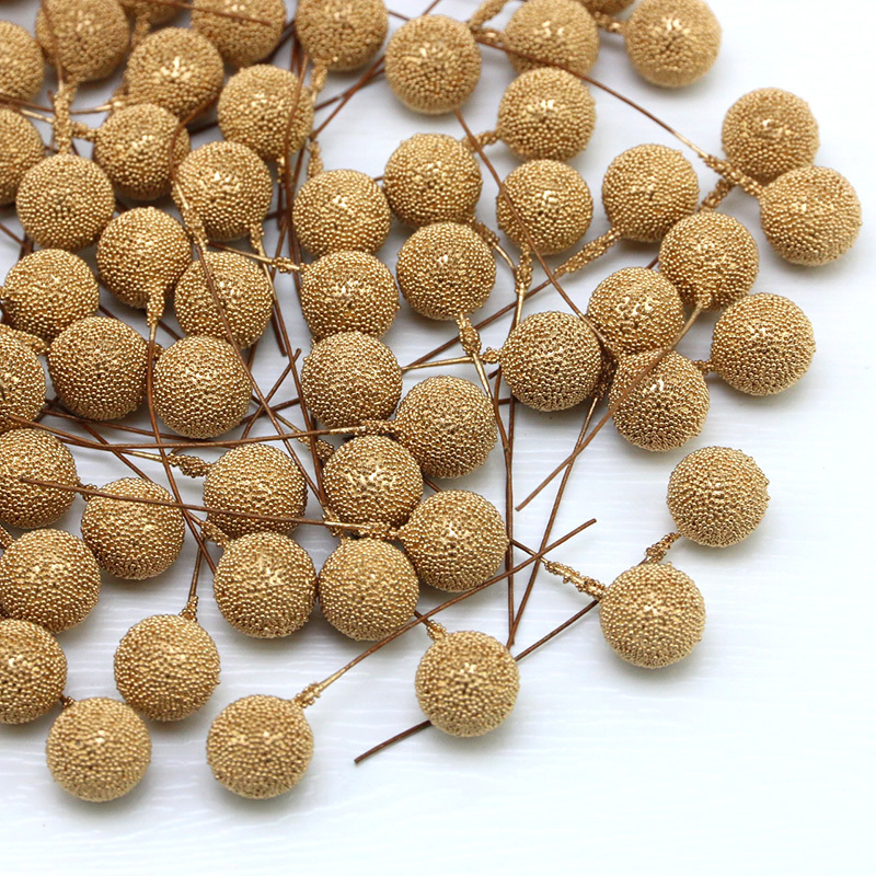 Simulação Golden Berry Bouquet - Christmas Wreath Fake avaliação e preço