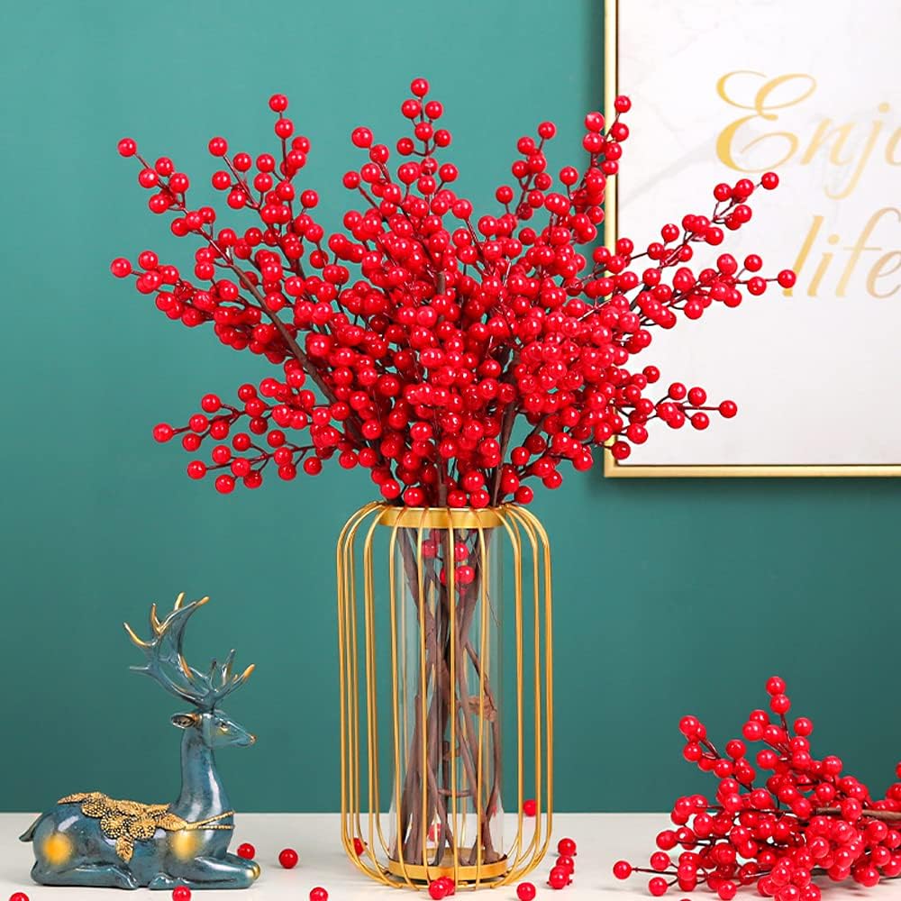 Ramos de Frutas Vermelhas Arti - Christmas Wreath Fake avaliação e preço