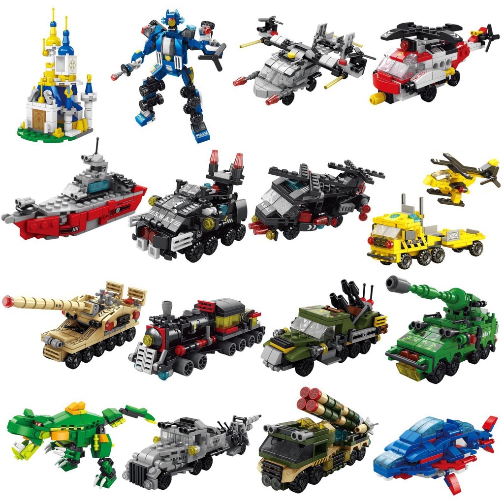 6 em 1 cidade engenharia carro - Lego Set City avaliação e preço
