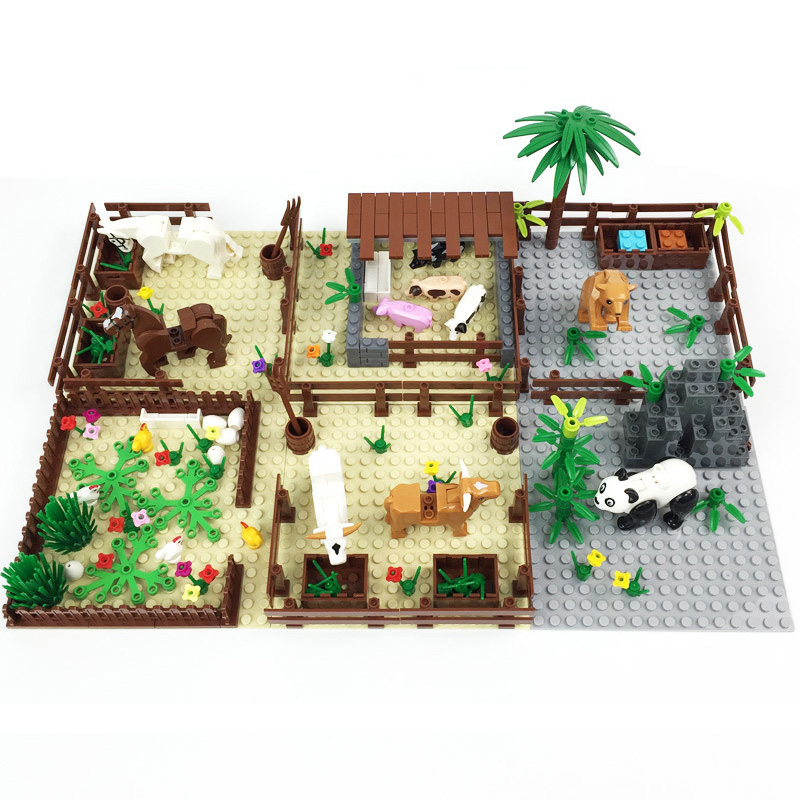 Cenário de Fazenda MOC da Cida - Lego Set Creator avaliação e preço