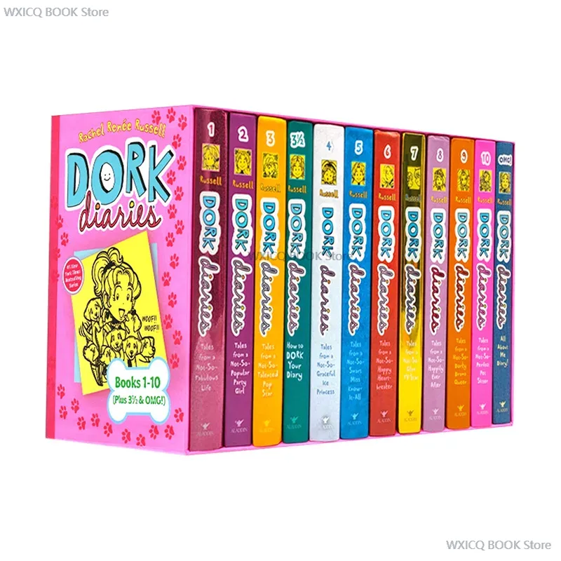 Dork Diaries Book Gift Box Set - Gift Box Wrap Set avaliação e preço