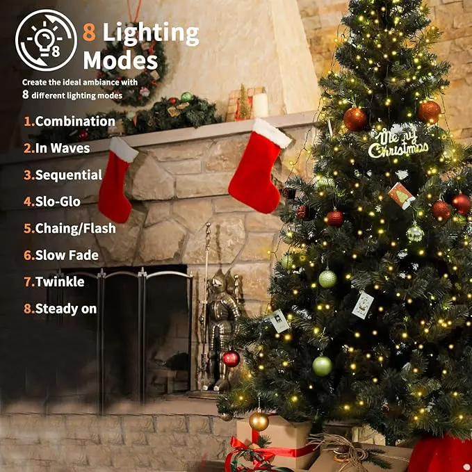 Luzes led para árvore de natal - Led Fairy String Lights avaliação e preço