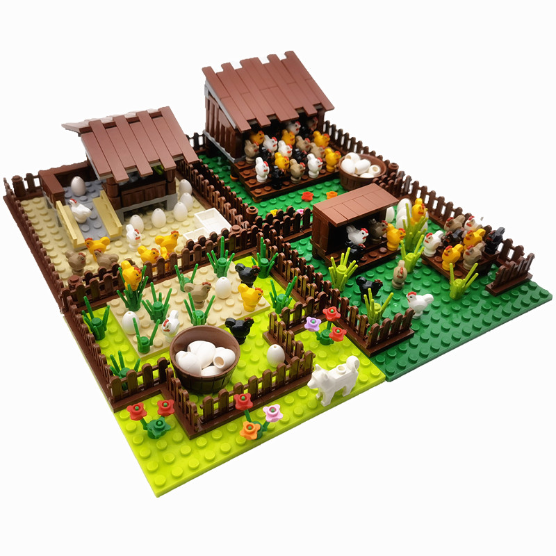 Criativo cidade fazenda blocos - Lego Set Creator avaliação e preço