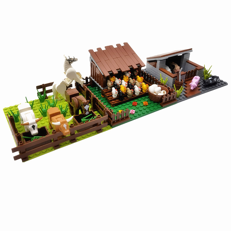 Criativo cidade fazenda blocos - Lego Set Creator avaliação e preço