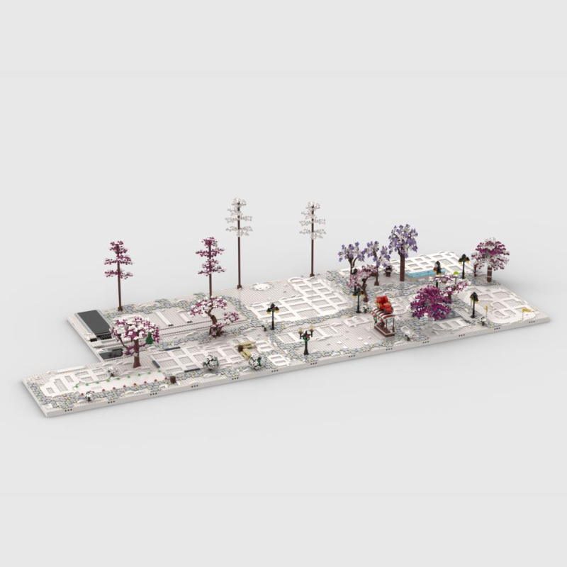 Base de exibição de vila de in - Lego Set Creator avaliação e preço