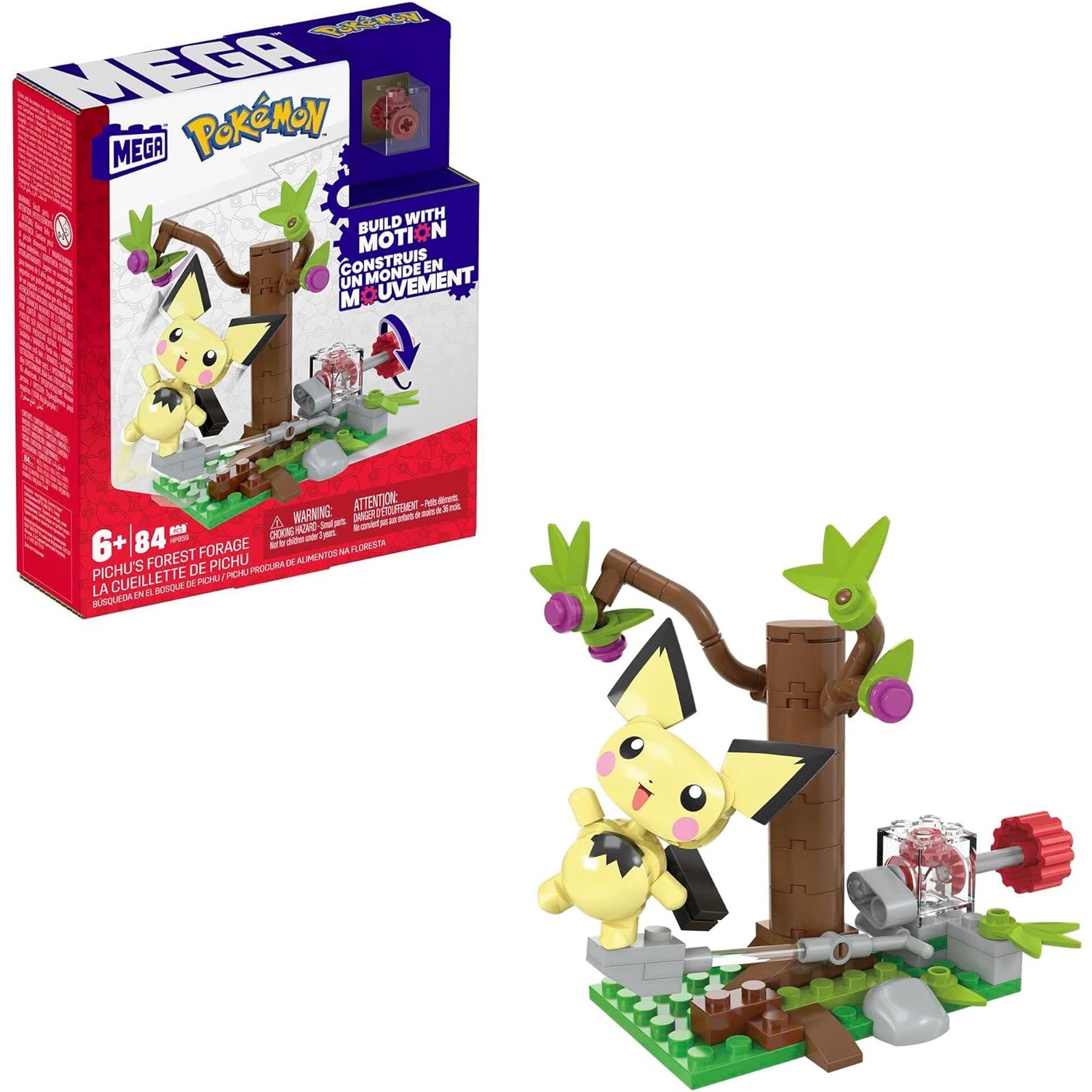 Mega Pokemon Quest em Pichu Fo - Lego Set Technic avaliação e preço