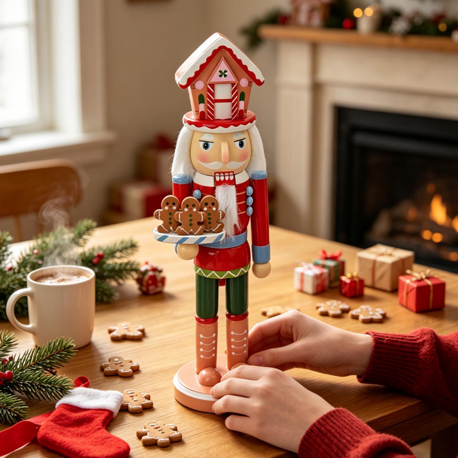 Quebra-Nozes de Madeira de 15  - Nutcracker Figurine avaliação e preço