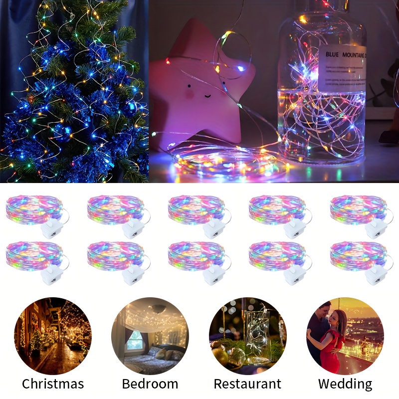 10 peças de Luzes de Fada LED  - Led Fairy String Lights avaliação e preço