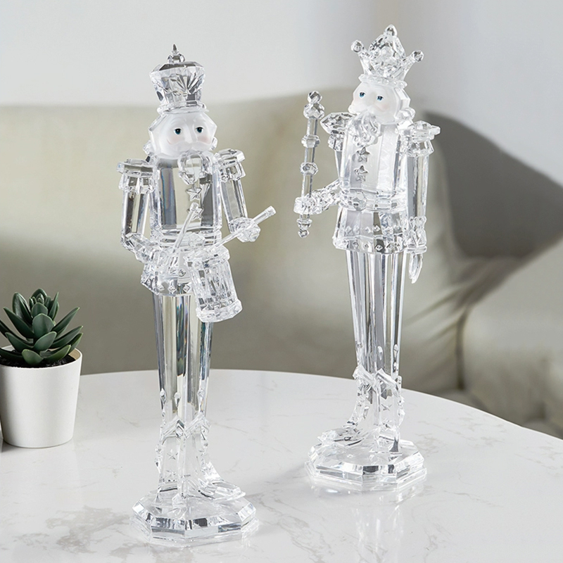 Estátuas de personagens acríli - Nutcracker Figurine avaliação e preço