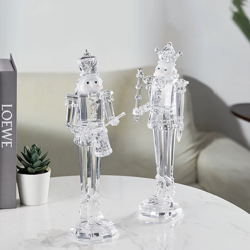 Estátuas de personagens acríli - Nutcracker Figurine avaliação e preço
